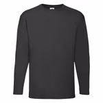 Fruit of the Loom Long-Sleeve T-Shirt made of 100% Cotton, White M, F240 – image 3