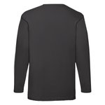 Fruit of the Loom Langarm T-Shirt aus 100% Baumwolle, White M, F240 – Bild 4