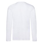Fruit of the Loom Langarm T-Shirt aus 100% Baumwolle, White M, F243 – Bild 4