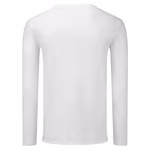 Fruit of the Loom Long-Sleeve Shirt Iconic 150 made of Cotton, White S, F244 – image 4
