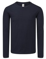 Fruit of the Loom Langarmshirt Iconic 150 aus Baumwolle – Deep Navy