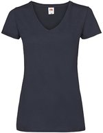 Ladies´ Valueweight V Neck T – Deep Navy
