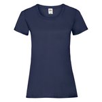Fruit of the Loom T-Shirt mit Slim-Fit-Schnitt für Damen, Azure Blue XXL, F288N – Bild 3
