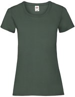 Fruit of the Loom T-Shirt mit Slim-Fit-Schnitt für Damen, Azure Blue XXL, F288N – Bottle Green