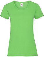 Fruit of the Loom T-Shirt mit Slim-Fit-Schnitt für Damen, Azure Blue XXL, F288N – Lime