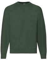 Fruit of the Loom Classic Raglan Sweatshirt Baumwolle-Polyester – Bottle Green