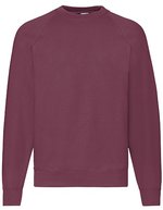 Fruit of the Loom Classic Raglan Sweatshirt Baumwolle-Polyester – Burgundy