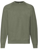 Fruit of the Loom Classic Raglan Sweatshirt Baumwolle-Polyester – Classic Olive