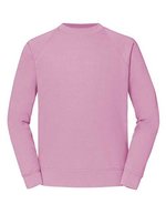 Fruit of the Loom Classic Raglan Sweatshirt Baumwolle-Polyester, Black S, F304 – Rose clair