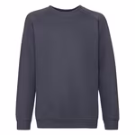 Fruit of the Loom Sweat-Shirt Raglan en Coton-Polyester pour Enfant, Red 152, F304K – image 3