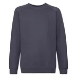 Fruit of the Loom Raglan Sweatshirt aus Baumwolle-Polyester für Kinder, Royal Blue 104, F304K – Bild 3