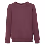 Kids' Classic Raglan Sweat – Heather Green