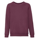 Kids´ Classic Raglan Sweat – Heather Green