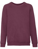 Kids´ Classic Raglan Sweat – Burgundy