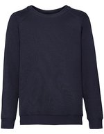 Kids´ Classic Raglan Sweat – Deep Navy