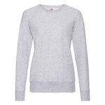 Fruit of the Loom Lightweight Raglan Sweatshirt 240 g/m² für Damen, White XS, F315 – Bild 3