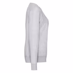 Fruit of the Loom Lightweight Raglan Felpa 240 g/m² da Donna, White XS, F315 – immagine 5