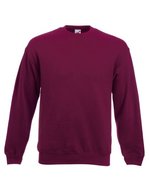 Fruit of the Loom Classic Set-in Sweatshirt Baumwoll-Polyester-Mix – Burgundy