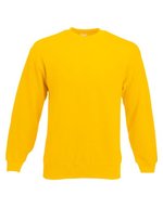 Fruit of the Loom Classic Set-in Sweatshirt Baumwoll-Polyester-Mix, Natural XL, F324 – Tournesol