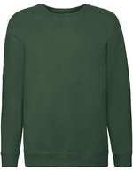 Fruit of the Loom Premium Sweatshirt mit Rundhals für Kinder – Bottle Green