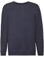 Fruit of the Loom Premium Sweatshirt mit Rundhals für Kinder – Deep Navy
