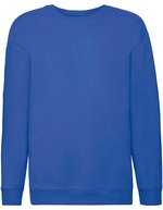 Fruit of the Loom Premium Sweatshirt mit Rundhals für Kinder, Black 104, F324K – Blu reale