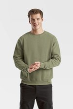 Fruit of the Loom Premium Sweatshirt mit Ripp-Bündchen, Black S, F324N – Bild 1