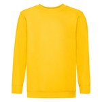 Fruit of the Loom Classic Set-In Sweatshirt 280 g/m² für Kinder, White 104, F324NK – Bild 3