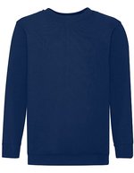 Fruit of the Loom Classic Set-In Sweatshirt 280 g/m² für Kinder, White 104, F324NK – Blu navy