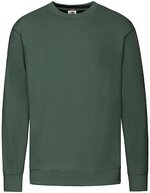 Fruit of the Loom Lightweight Set-In Sweat White S (F330), F330 – Vert bouteille