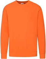 Fruit of the Loom Lightweight Set-In Sweat White S (F330), F330 – Orange