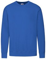 Fruit of the Loom Lightweight Set-In Sweat White S (F330), F330 – Bleu royal