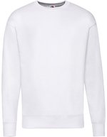 Fruit of the Loom Lightweight Set-In Sweat White S (F330), F330 – Blanc
