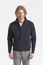Fruit of the Loom Premium Raglan Sweatshirt mit Reißverschluss, Black S, F382 – Bild 1