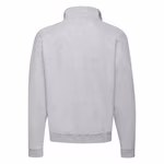 Fruit of the Loom Classic Zip Neck Sweatshirt mit Reißverschluss, Red M, F382N – Bild 4