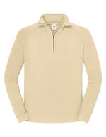Iconic Premium Zip Neck Sweat – Desert Sand