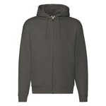 Fruit of the Loom Premium Kapuzen Sweatjacke mit Taschen, Black S, F401 – Bild 3
