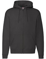Fruit of the Loom Premium Kapuzen Sweatjacke mit Taschen, Black S, F401 – Bild 2