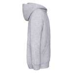 Fruit of the Loom Sweatjacke mit doppelter Kapuze für Kinder, Black 116, F401K – Bild 5