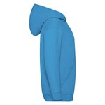 Fruit of the Loom Kapuzenjacke für Kinder, Baumwoll-Polyester-Mix, Azure Blue 116, F401NK – Bild 5