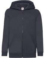 Fruit of the Loom Kapuzenjacke für Kinder, Baumwoll-Polyester-Mix – Deep Navy