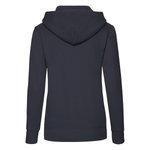 Fruit of the Loom Kapuzensweatshirt Slim Fit Baumwollmix für Damen, Azure Blue XS, F409 – Bild 4