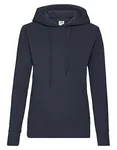 Fruit of the Loom Kapuzensweatshirt Slim Fit Baumwollmix für Damen, Azure Blue XL, F409 – Deep Navy