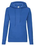 Fruit of the Loom Kapuzensweatshirt Slim Fit Baumwollmix für Damen, Azure Blue XL, F409 – Royal Blue