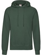 Fruit of the Loom Classic Kapuzenpullover mit Kängurutasche, Azure Blue S, F421 – Bottle Green