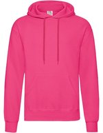 Fruit of the Loom Classic Kapuzenpullover mit Kängurutasche, Azure Blue S, F421 – Fuchsia