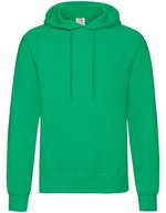 Fruit of the Loom Classic Kapuzenpullover mit Kängurutasche, Azure Blue S, F421 – Kelly Green