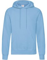 Fruit of the Loom Classic Kapuzenpullover mit Kängurutasche, Azure Blue S, F421 – Sky Blue