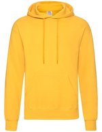 Fruit of the Loom Classic Kapuzenpullover mit Kängurutasche, Azure Blue S, F421 – Sunflower