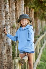 Fruit of the Loom Premium Kapuzenpullover mit Tasche für Kinder, Black 116, F421K – Bild 1